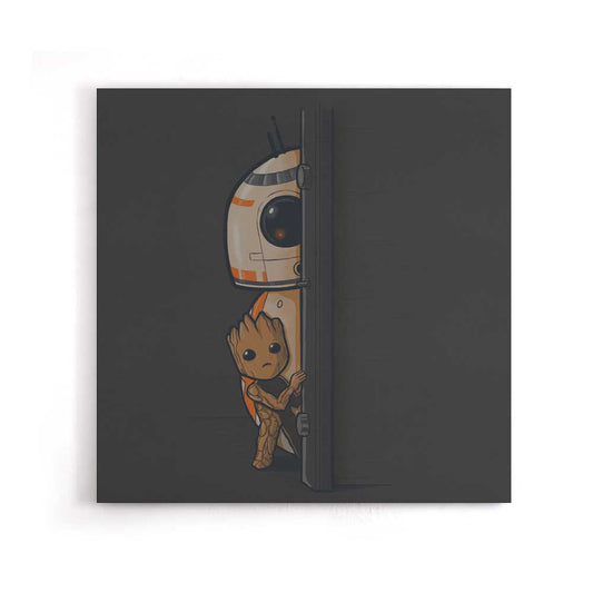 In a Galaxy Far, Far Away - Canvas Print