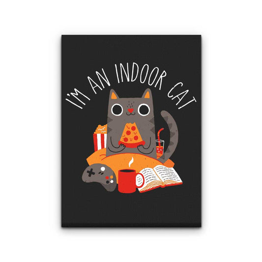 Indoor Cat - Canvas Print