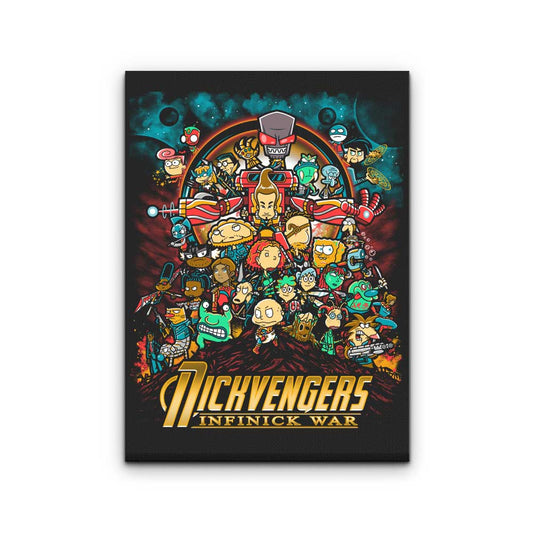 Infinick War - Canvas Print