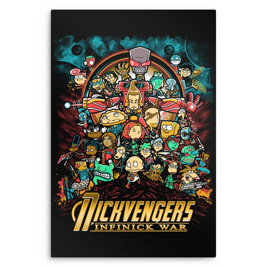 Infinick War - Metal Print