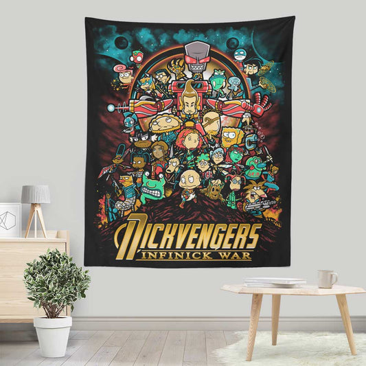 Infinick War - Wall Tapestry