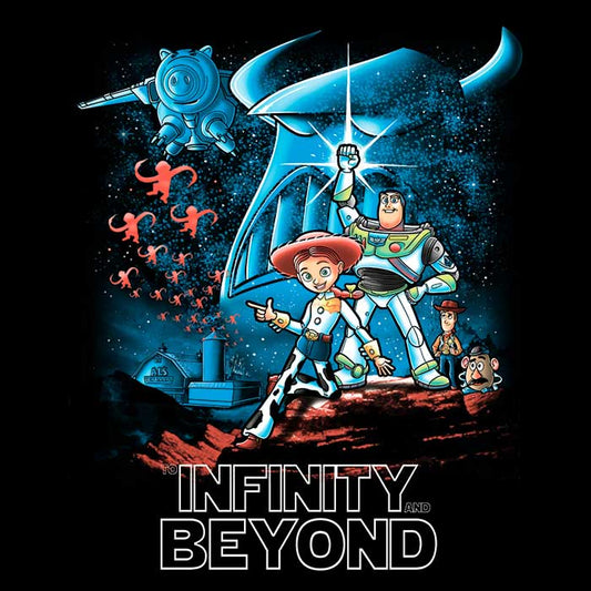 Infinity and Beyond - Metal Print