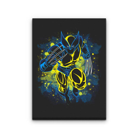 Inked Adamantium - Canvas Print