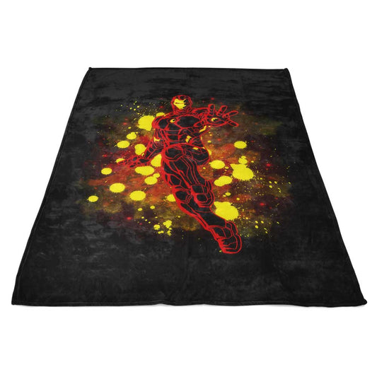 Inked Iron - Fleece Blanket