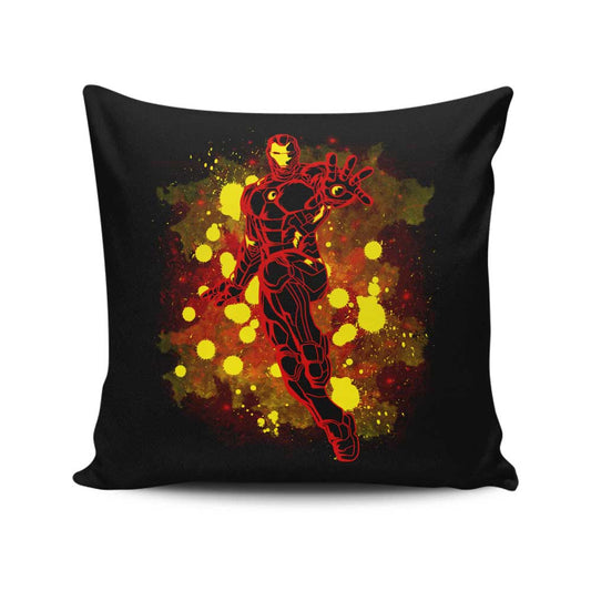 Inked Iron - Throw Pillow