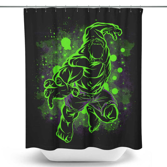 Inked Smash - Shower Curtain