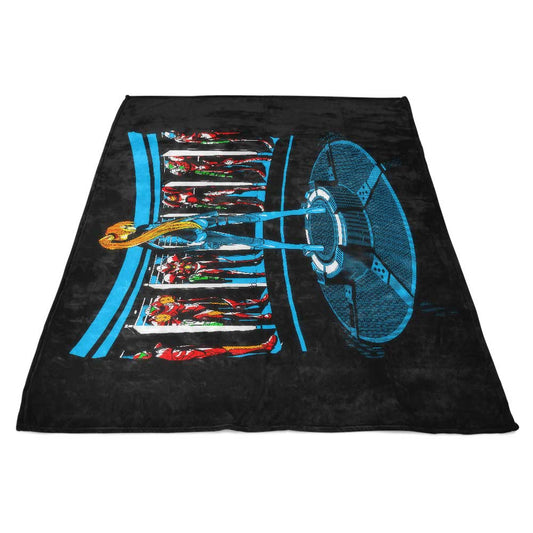 Iron Aran - Fleece Blanket