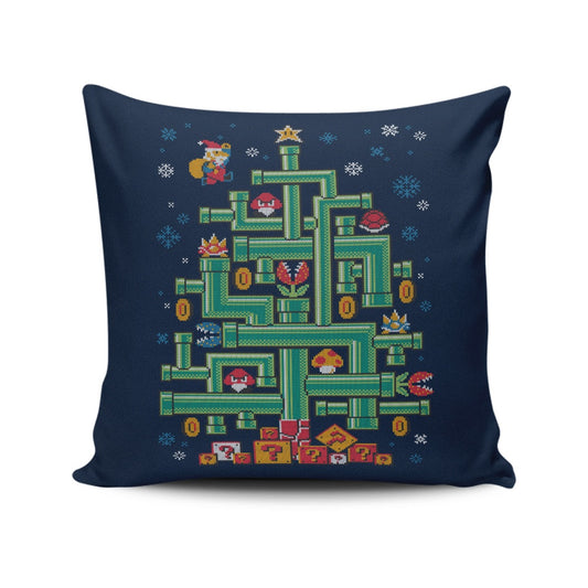 It's a Tree Mario - Throw Pillow