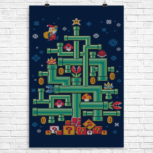 It's a Tree Mario - Poster