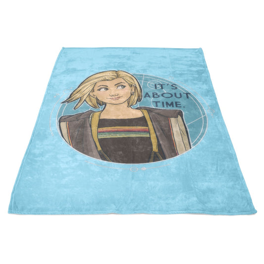 It's About Time - Fleece Blanket