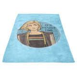 It's About Time - Fleece Blanket