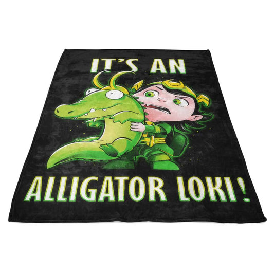 It's an Alligator - Fleece Blanket