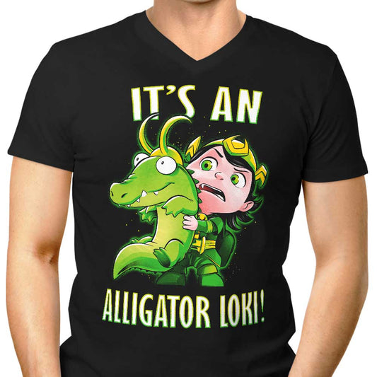 It's an Alligator - Men's V-Neck