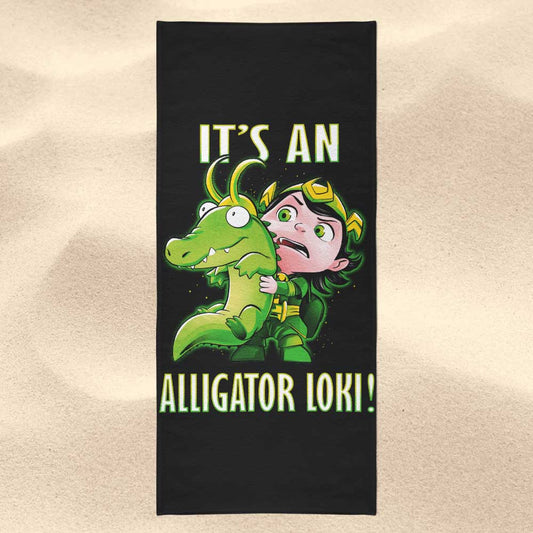 It's an Alligator - Towel