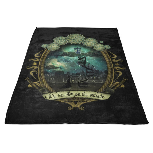 It's Smaller on the Outside - Fleece Blanket