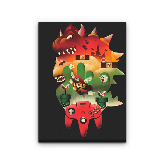 It's-a Me, 64 - Canvas Print