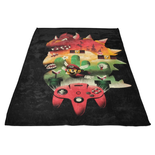 It's-a Me, 64 - Fleece Blanket