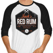 Jack's Red Rum - 3/4 Sleeve Raglan T-Shirt