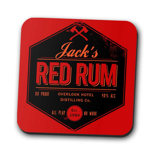 Jack's Red Rum - Coasters