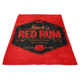 Jack's Red Rum - Fleece Blanket