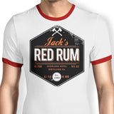 Jack's Red Rum - Ringer T-Shirt