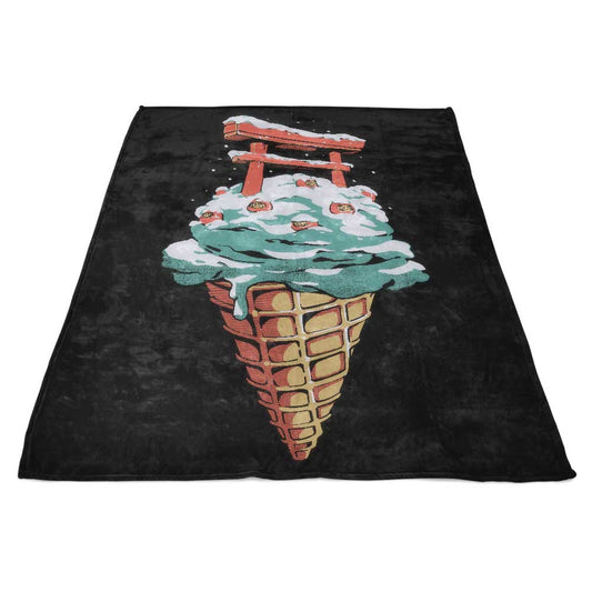 Japanese Ice Cream - Fleece Blanket