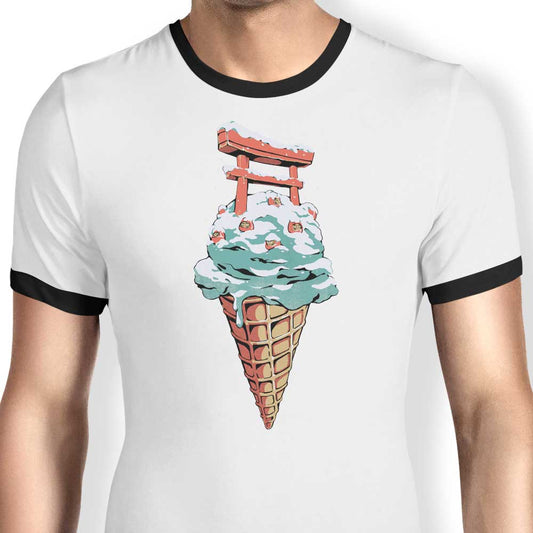 Japanese Ice Cream - Ringer T-Shirt