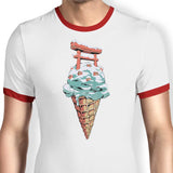 Japanese Ice Cream - Ringer T-Shirt