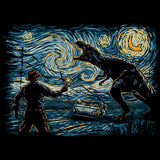 Jurassic Night - Fleece Blanket