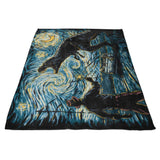 Jurassic Night - Fleece Blanket