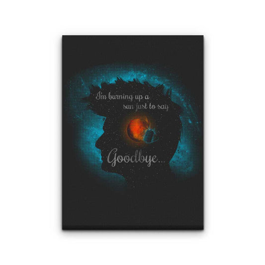 Just to Say Goodbye - Canvas Print