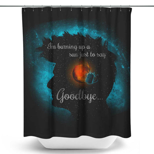 Just to Say Goodbye - Shower Curtain