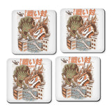 Kaiju Food Fight - Coasters