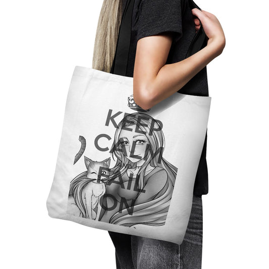 Keep Calm and Fail On - Tote Bag