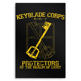 Keyblade Corps - Metal Print