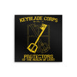 Keyblade Corps - Metal Print