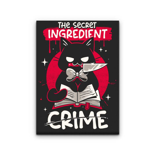 Killer Secret Ingredient - Canvas Print