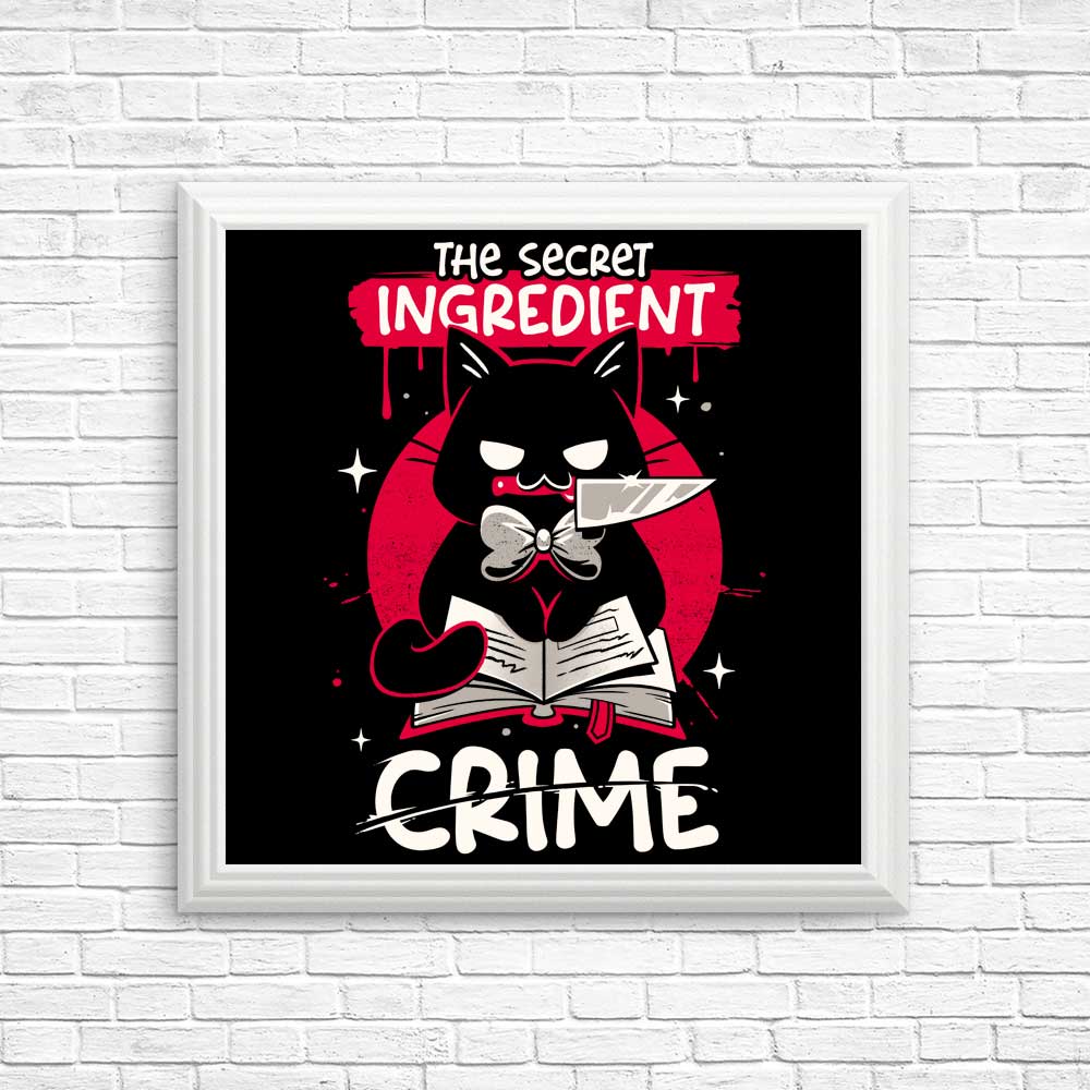 Killer Secret Ingredient - Posters & Prints