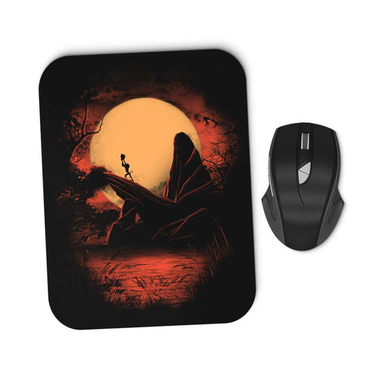 King Silhouette - Mousepad