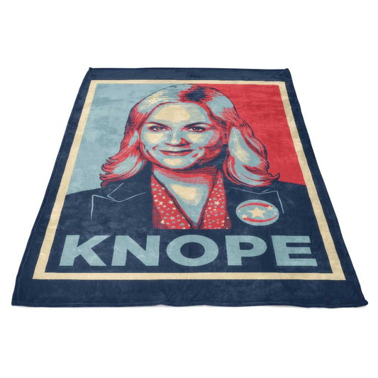 Knope - Fleece Blanket