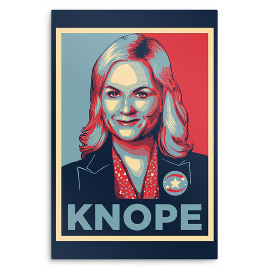 Knope - Metal Print