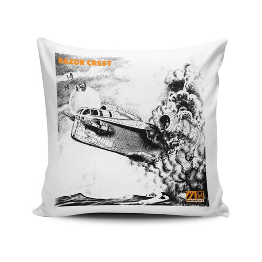 LED Crest - Throw Pillow