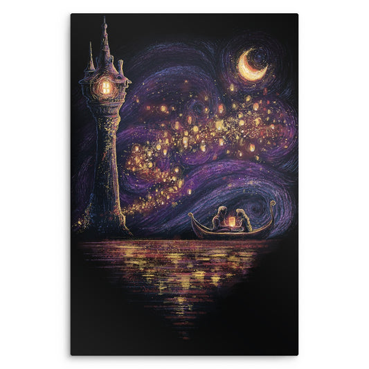 Lanterns of Hope - Metal Print