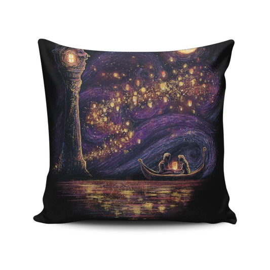 Lanterns of Hope - Throw Pillow