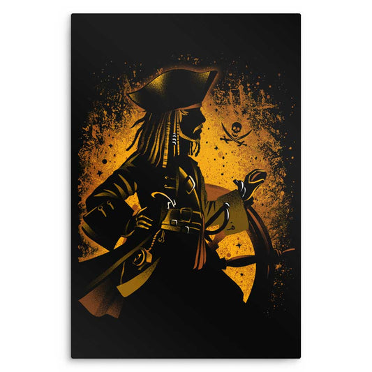 Legendary Pirate - Metal Print