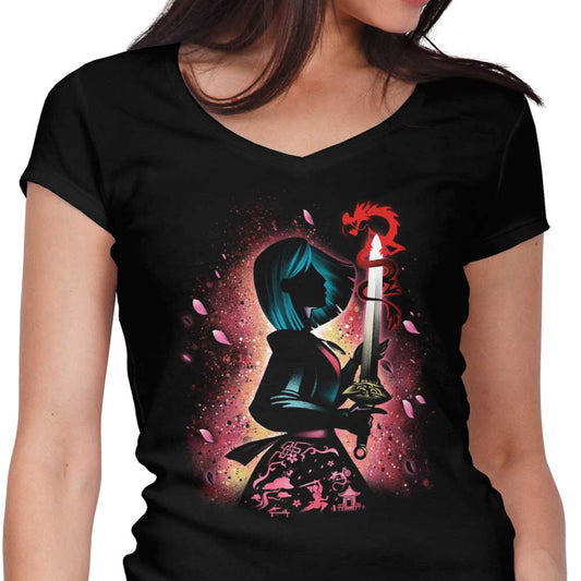 Legendary Warrior - Women's V-Neck