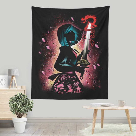 Legendary Warrior - Wall Tapestry