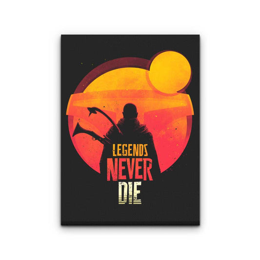 Legends Never Die - Canvas Print