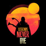 Legends Never Die - Throw Pillow