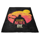 Legends Never Die - Fleece Blanket